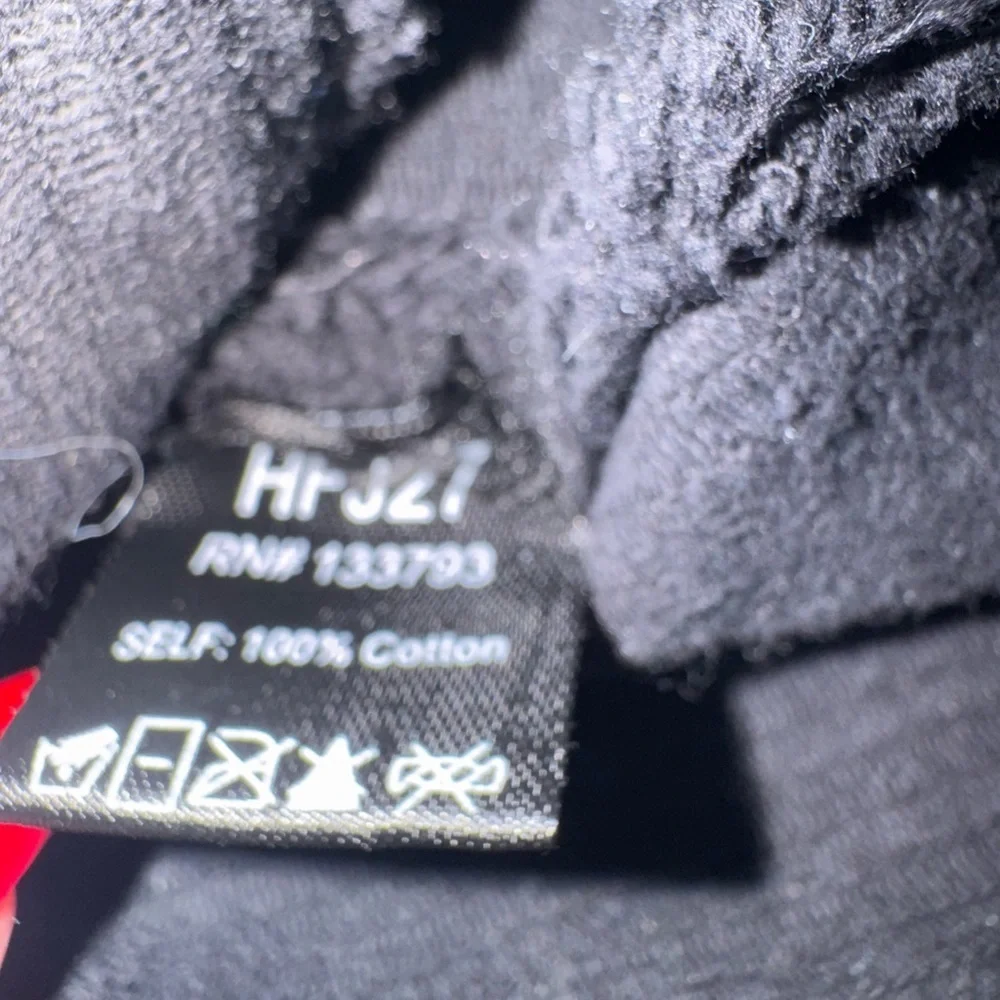 Pol Corduroy and Knit Sleeve Jacket Black and blue size small